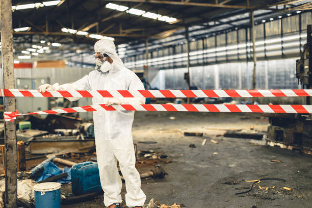 Professional Crime Scene Cleanup technician working in Pinole, CA